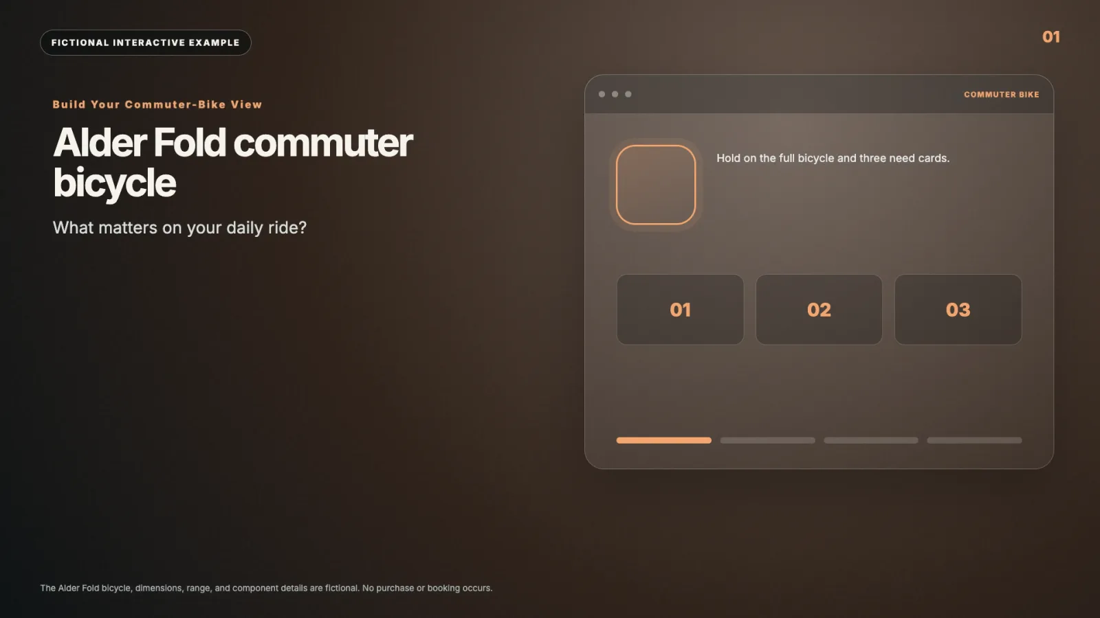 Build Your Commuter-Bike View interactive video example