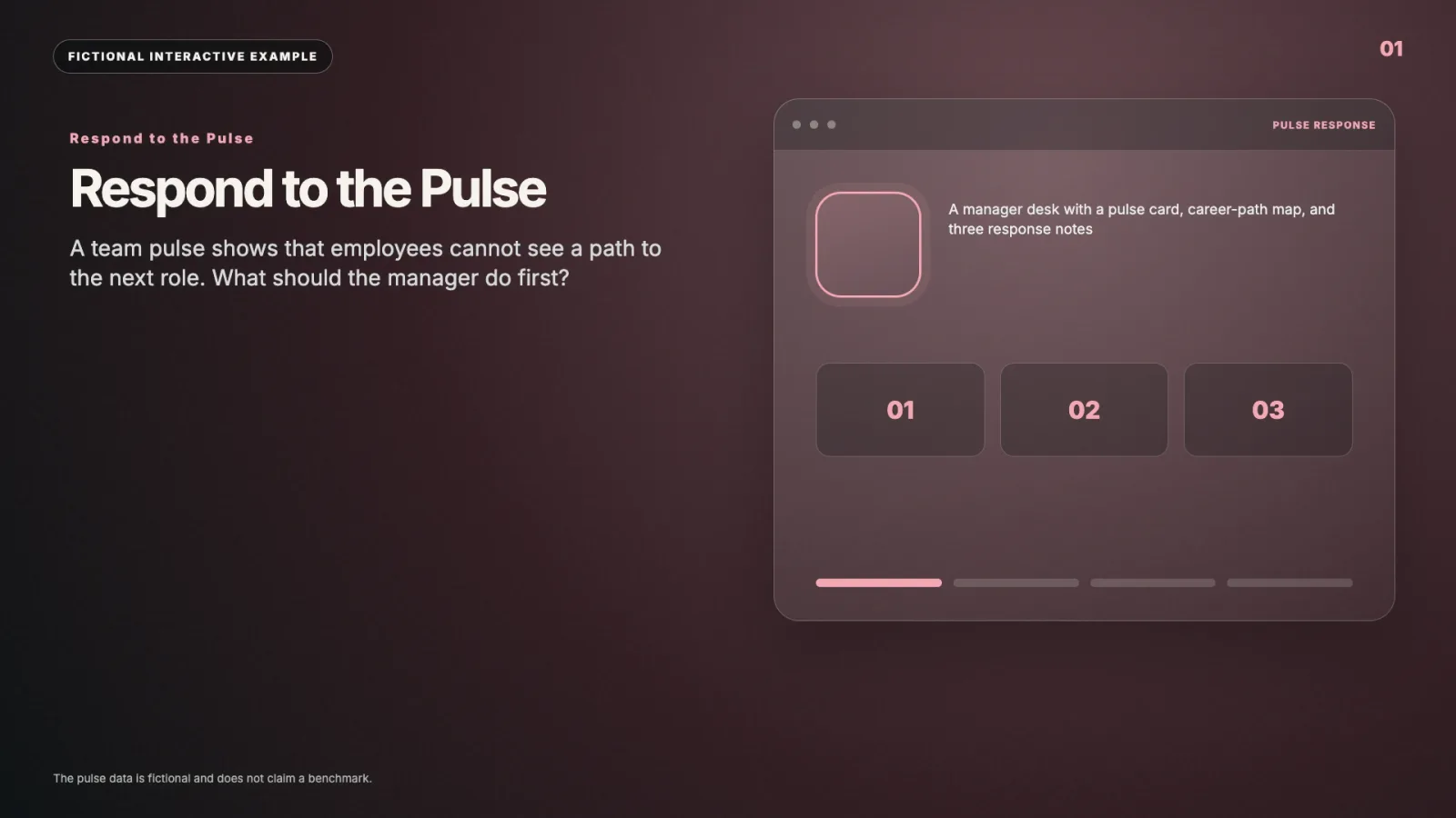 Respond to the Pulse interactive video example