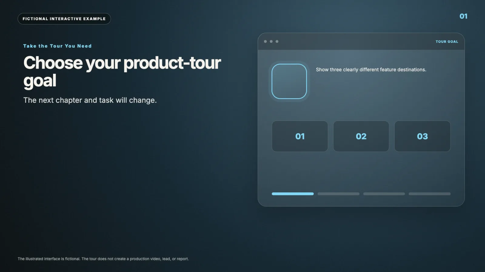 Take the Tour You Need interactive video example