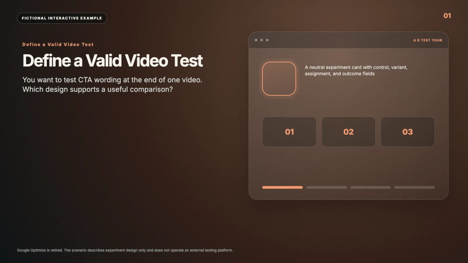 Define a Valid Video Test interactive video example